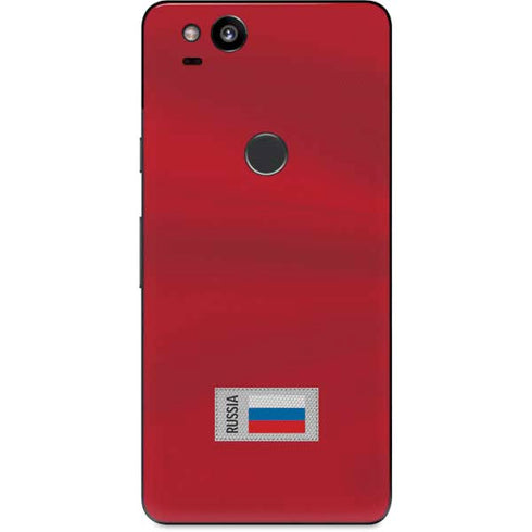 Russia Soccer Flag Google Pixel 2 Skin